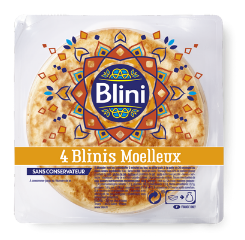 Pack 4 Blinis moelleux