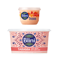 0,60€ de réduction sur gamme de taramas de Blini. 