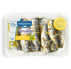 1,90€ de réduction sur les sardines citron et marinade aux herbes de Provence.